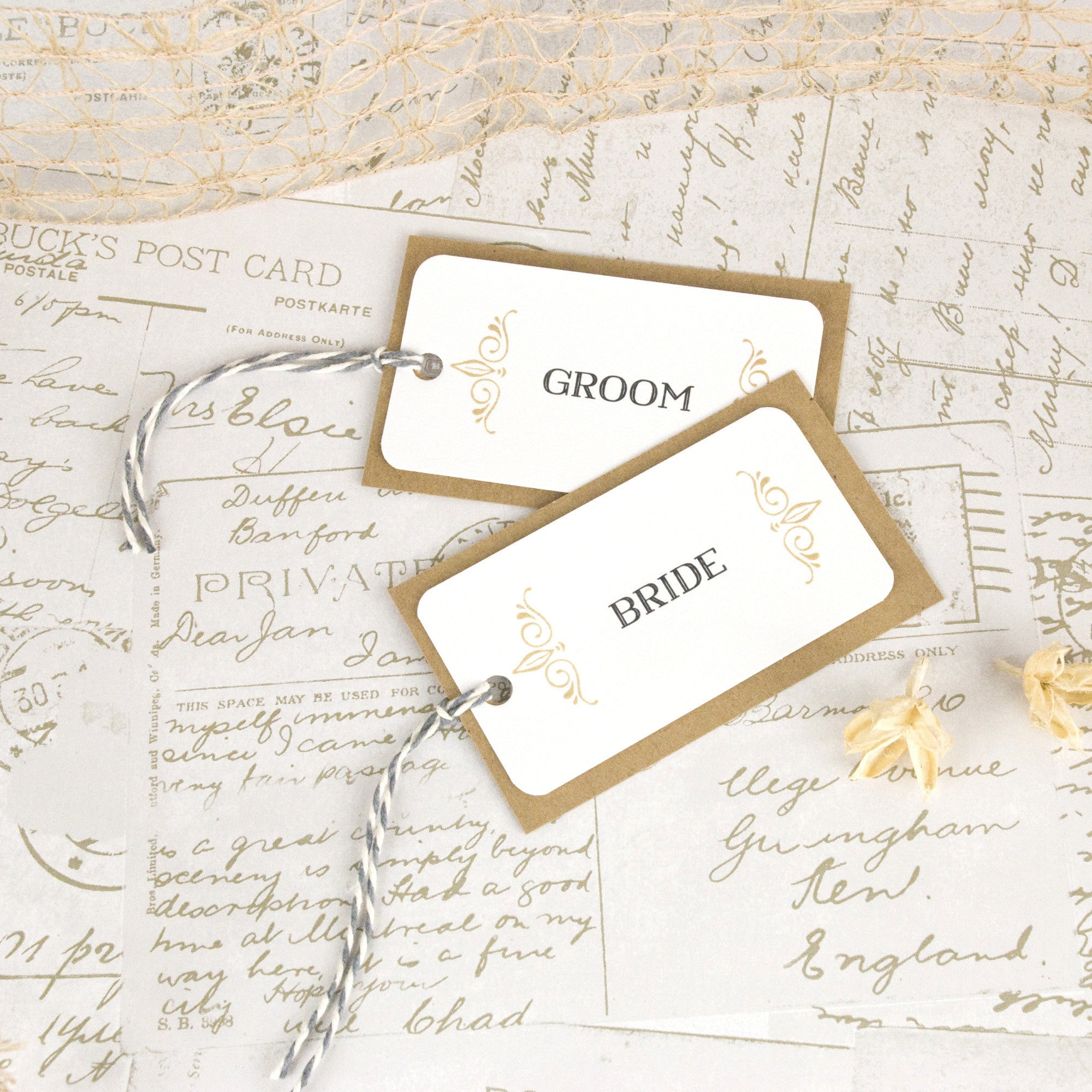 place name tags for weddings