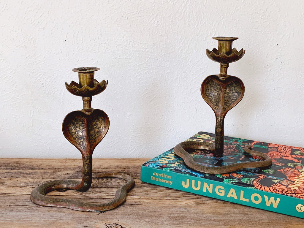 Lot - Brass Candle Holder with Beehive Candle Snuffer.