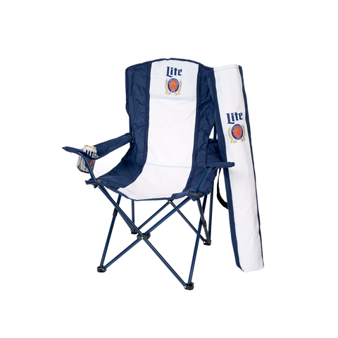 coors light folding chair