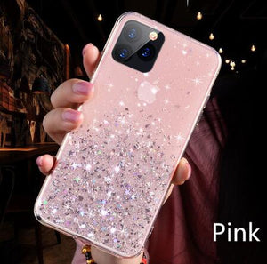 Luxury Bling Glitter Transparent Phone Case