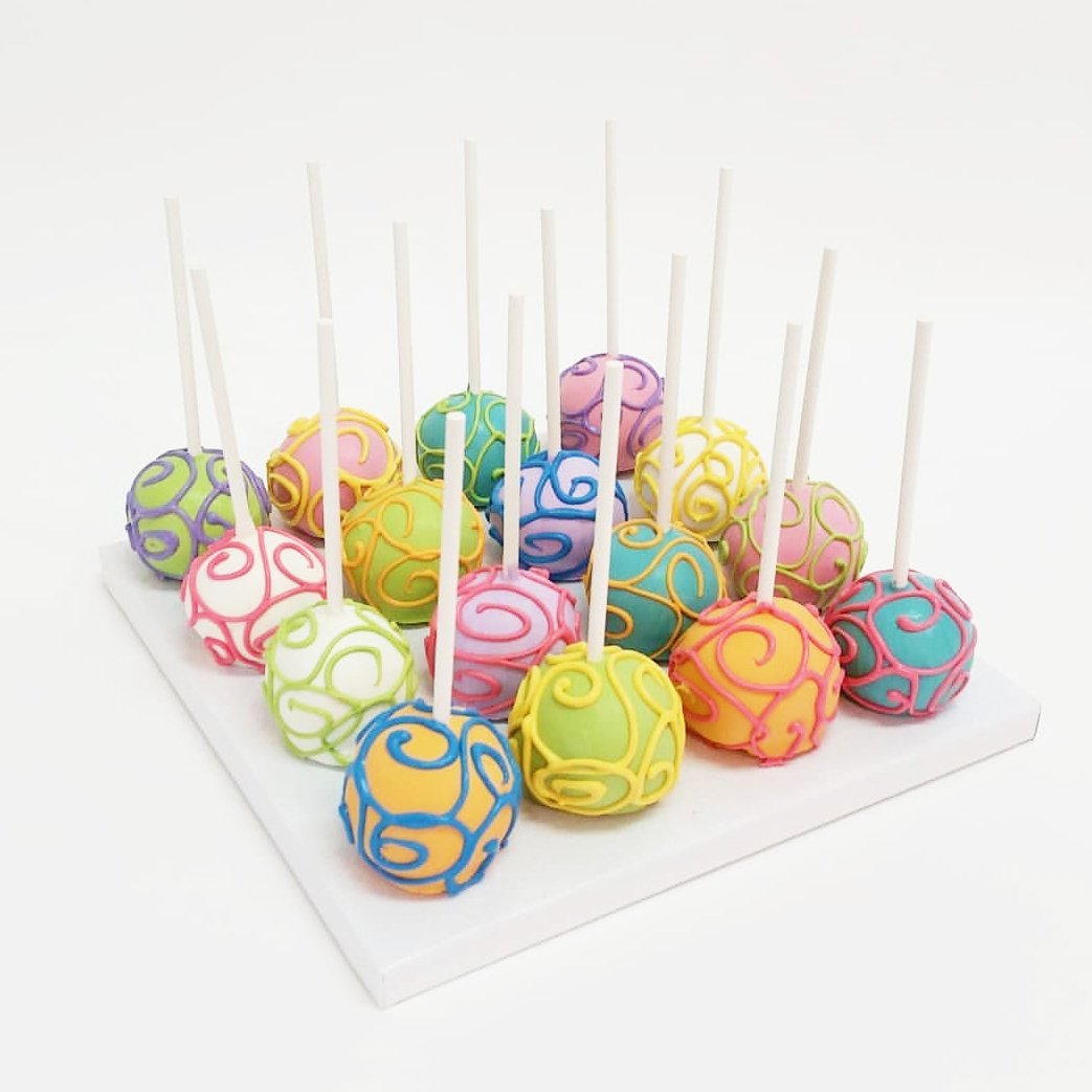 Amazon.com: Bakelicious Cake Pop Plastic Sticks, Set of 12, White