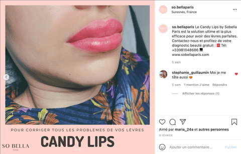 Review candy lips sobella paris lips
