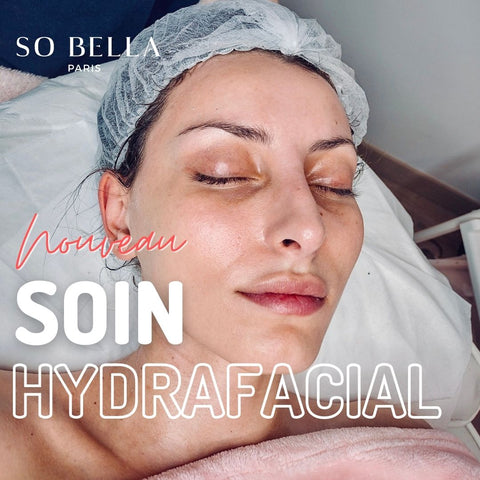Hydrafacial treatment done at Sobella Paris