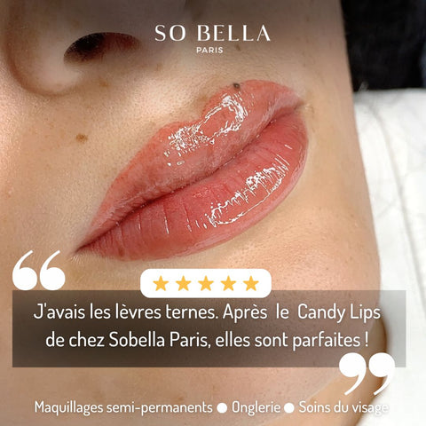 Avis d'un candy lips fait par sobella paris