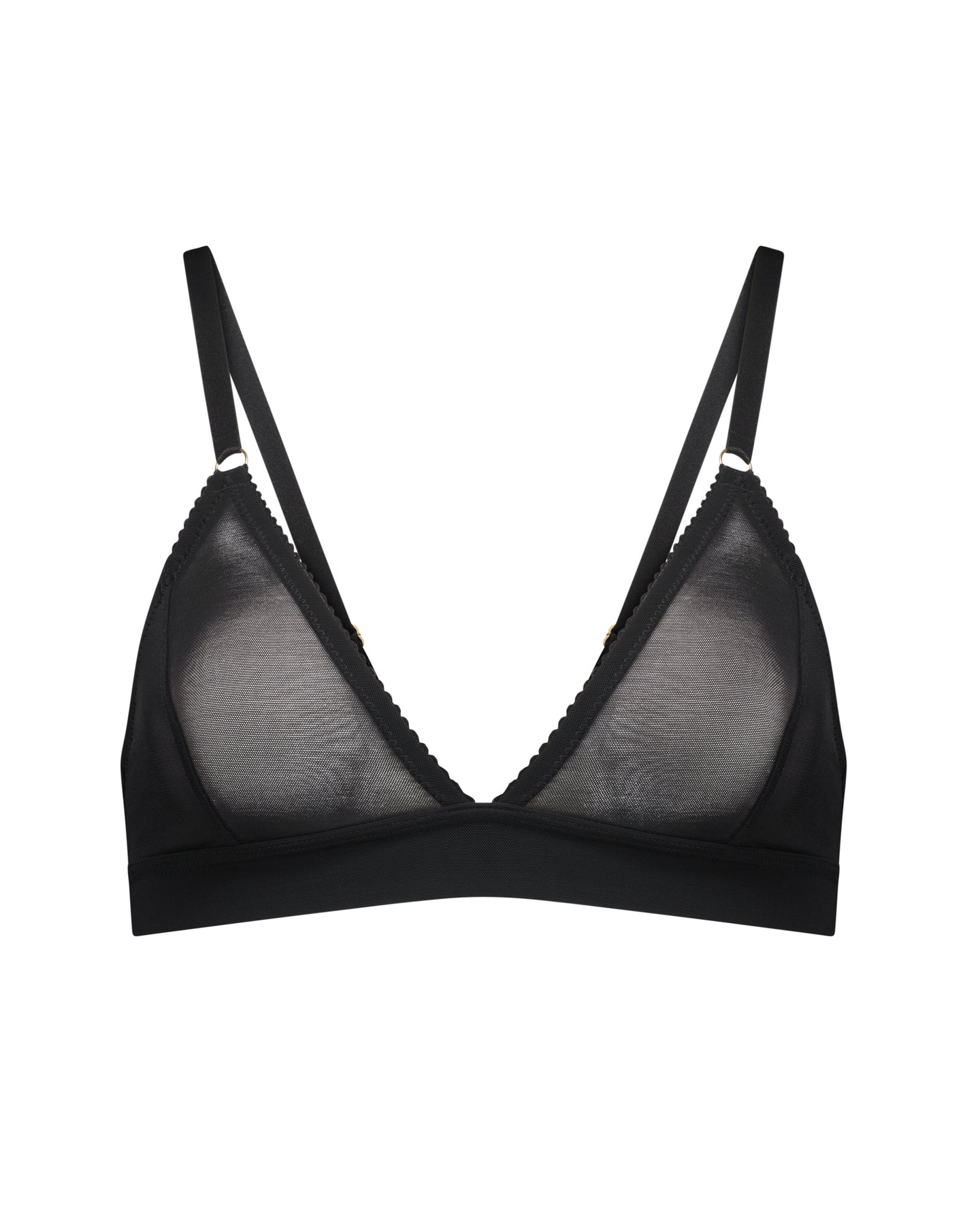 Recycled Mesh Crop - Noir – dear dylan