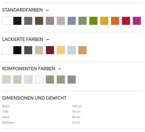 Bunte fröhliche Farben Loungemöbel online kaufen » Lounge-Gartenmöbel online kaufen