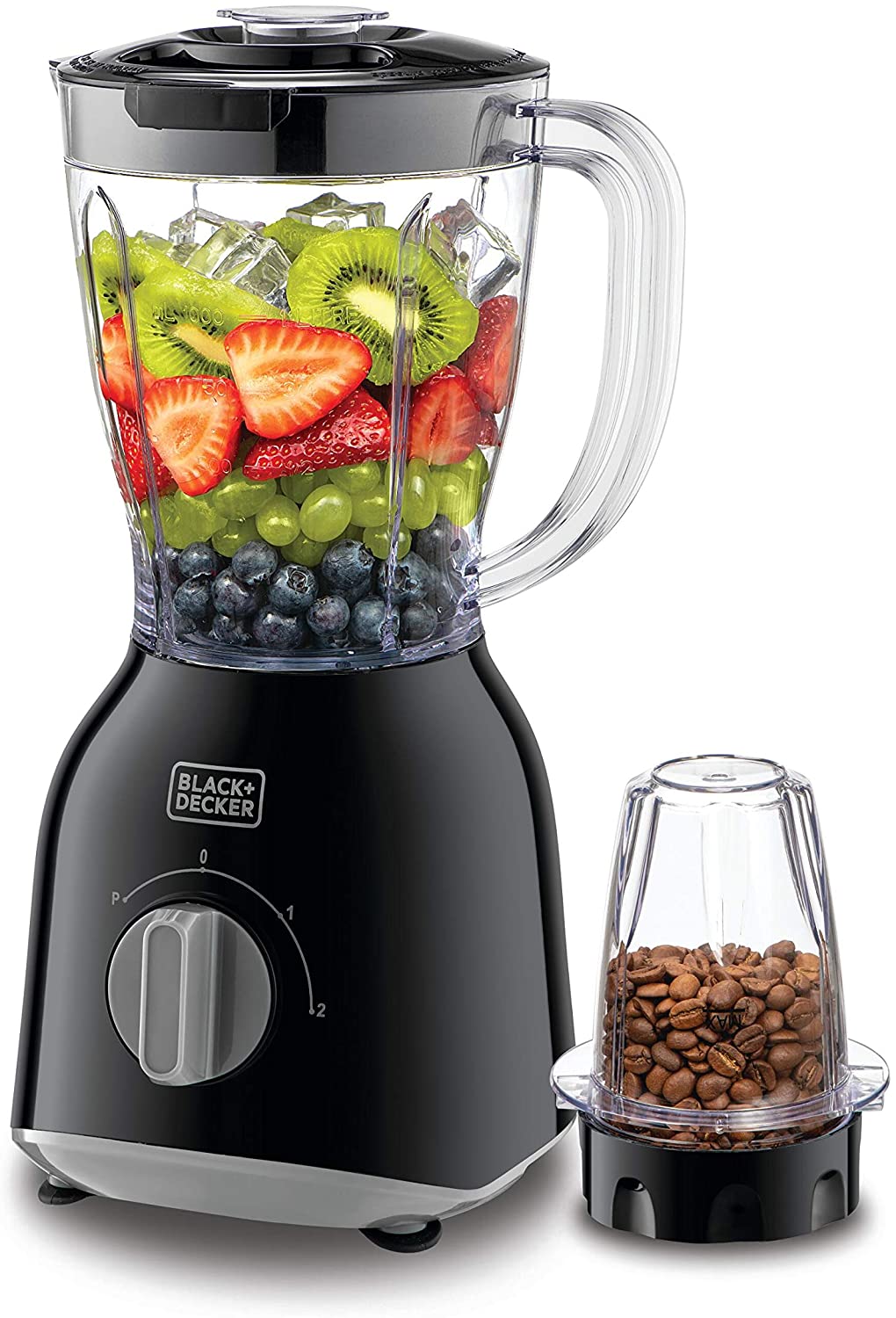 Black+Decker - 600W NutriMaster Blender & Smoothie Maker