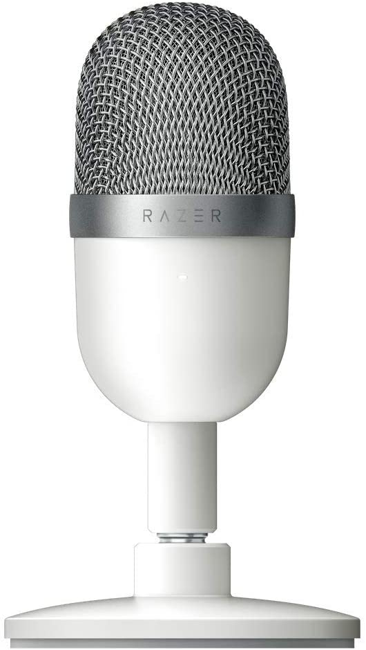  Razer Seiren X USB Streaming Microphone: Professional Grade -  Built-in Shock Mount - Supercardiod Pick-Up Pattern - Anodized Aluminum -  Classic Black : Musical Instruments