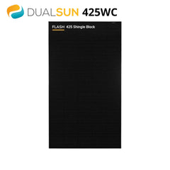 panneau-solaire-photovoltaïque-dualsun-flash-425w-shingle-full-black-AMAFIBRE