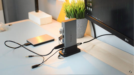 USB docking station for laptop & desktop | Lention docking station 2021