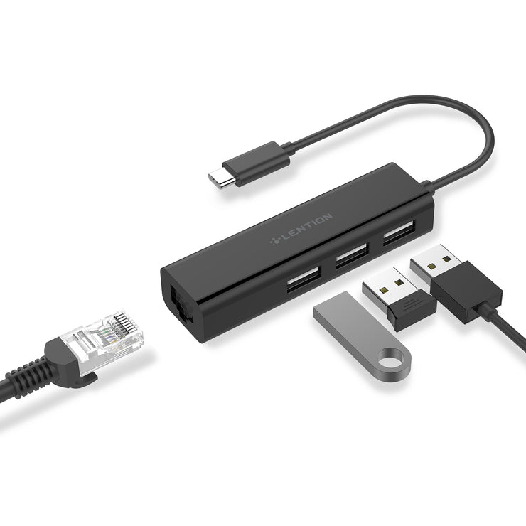 Beugel Noord Amerika Oceanië LENTION USB C to 3 USB 2.0 Ports Hub|Lention