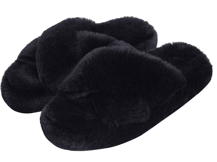 fleece bedroom slippers