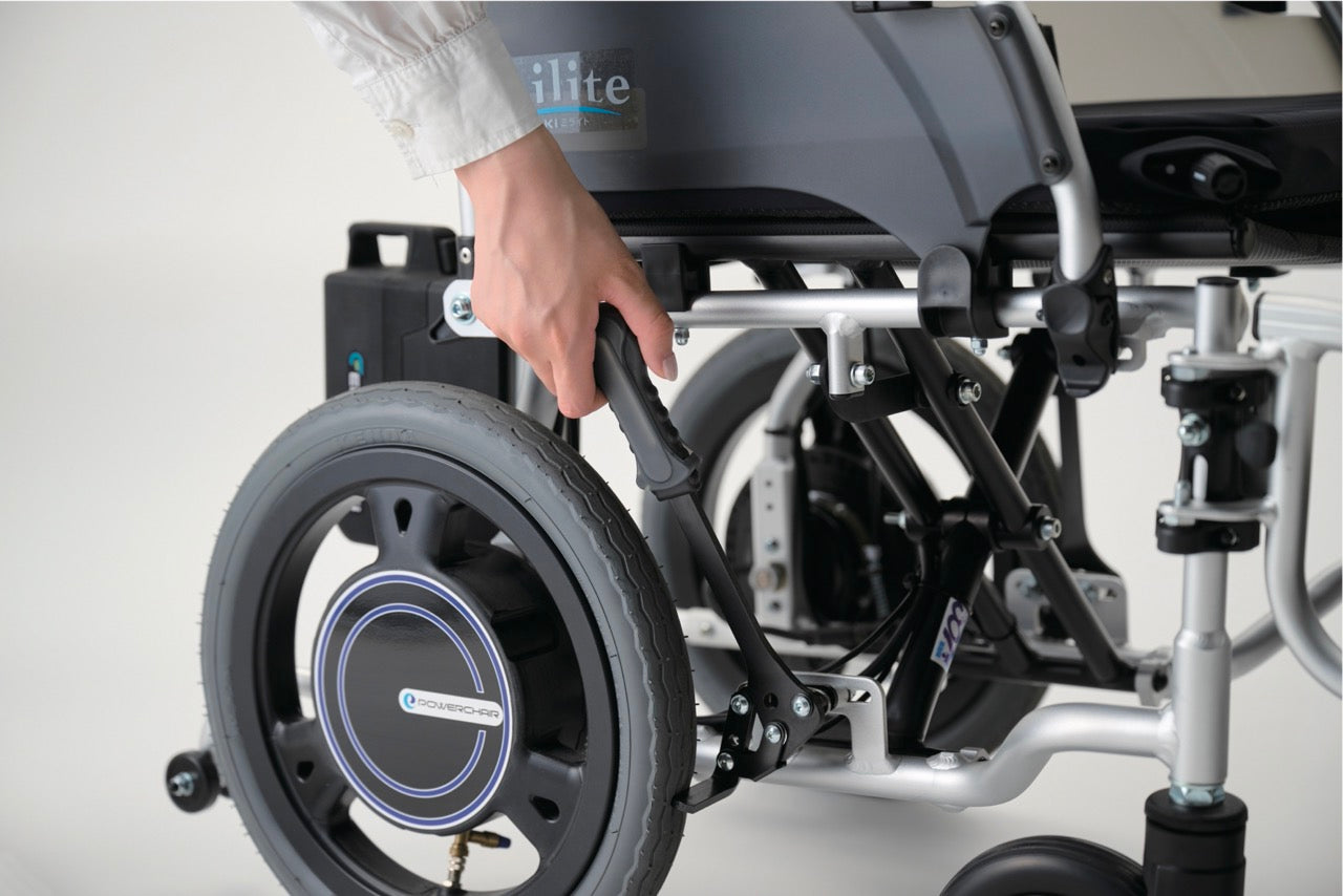 Electric Assist Wheelchair CRT-ES-4 Handbrake