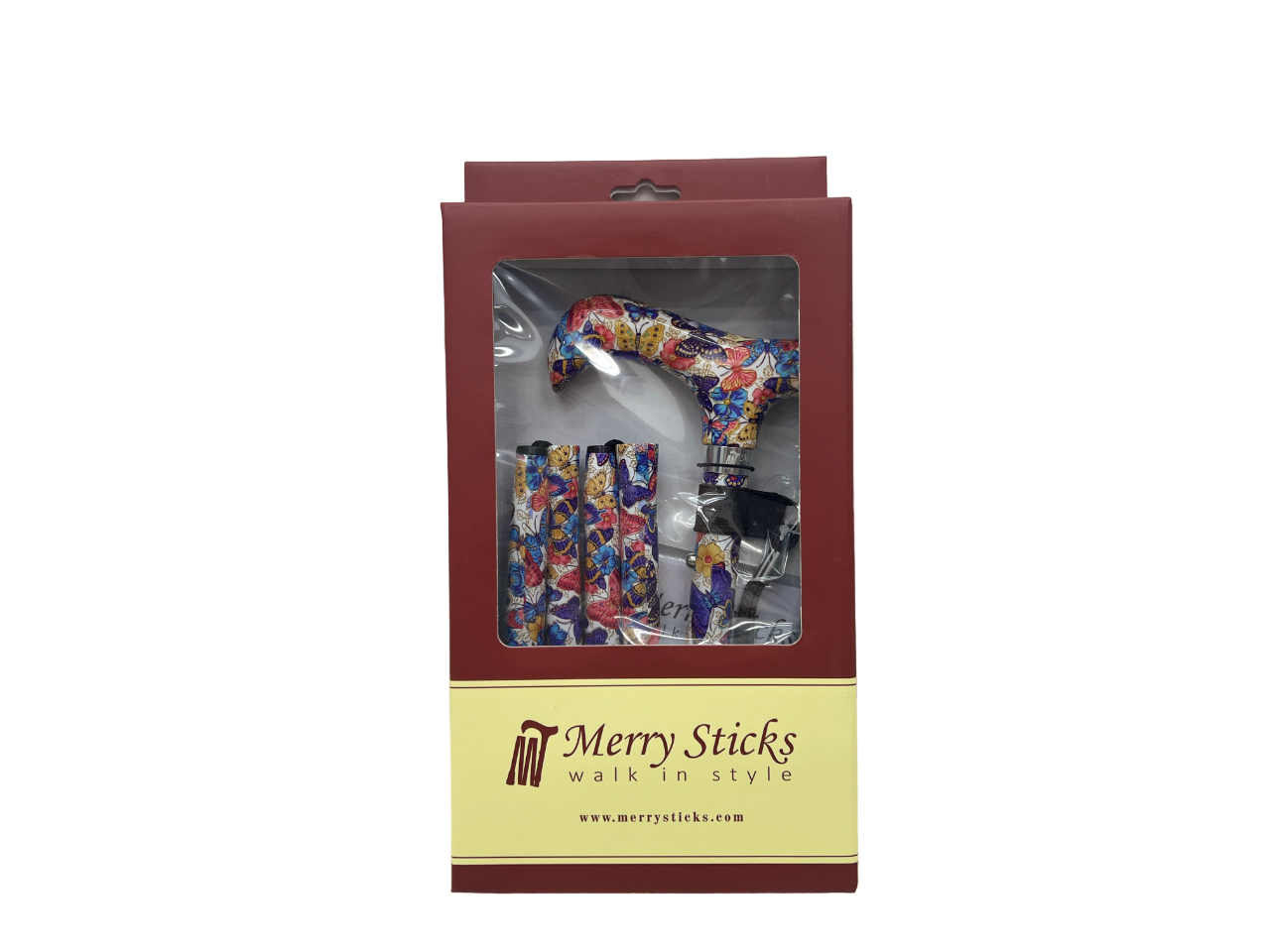 台灣品牌 Merry Sticks 繽紛生活折疊枴杖禮盒