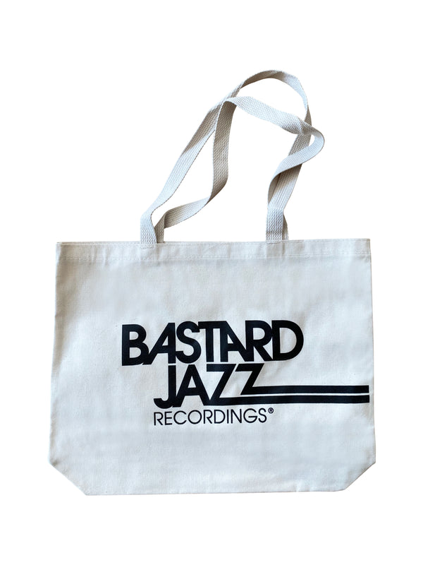 Jazz Messengers - Off White Tote Bag - Black Lettered - Jazz