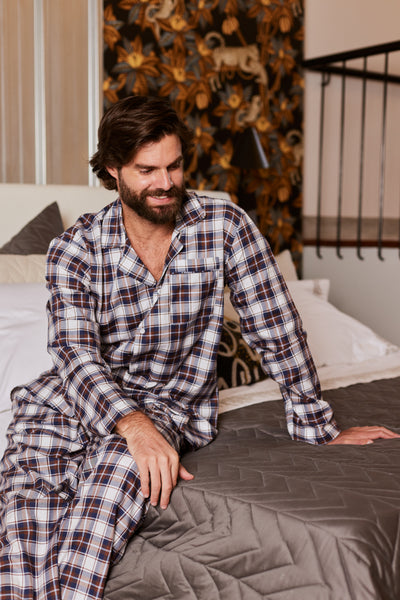 Pijamas algodón para hombres | Plumas Home