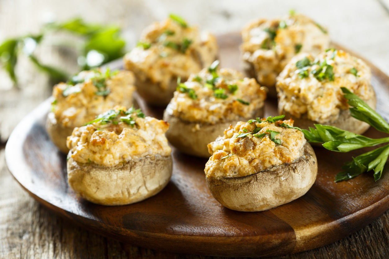 Jim’s Smoked Stuffed Mushrooms Recipe