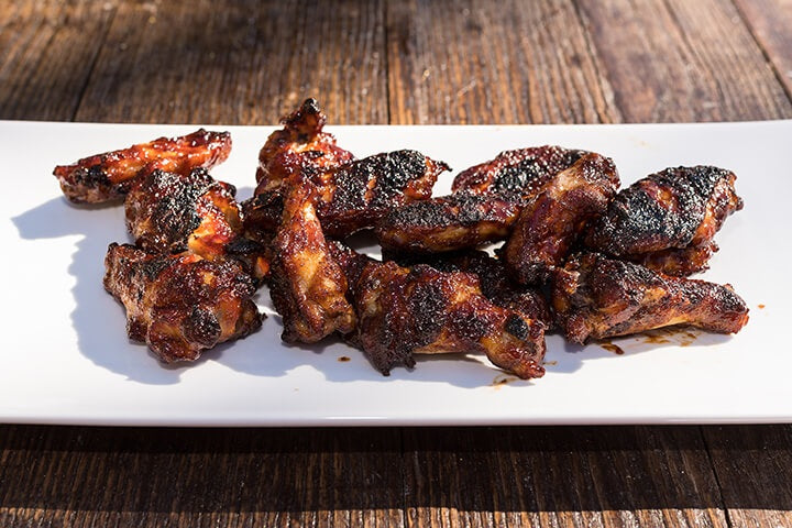 Smoked Burnt End Sweet BBQ Wings Recipe
