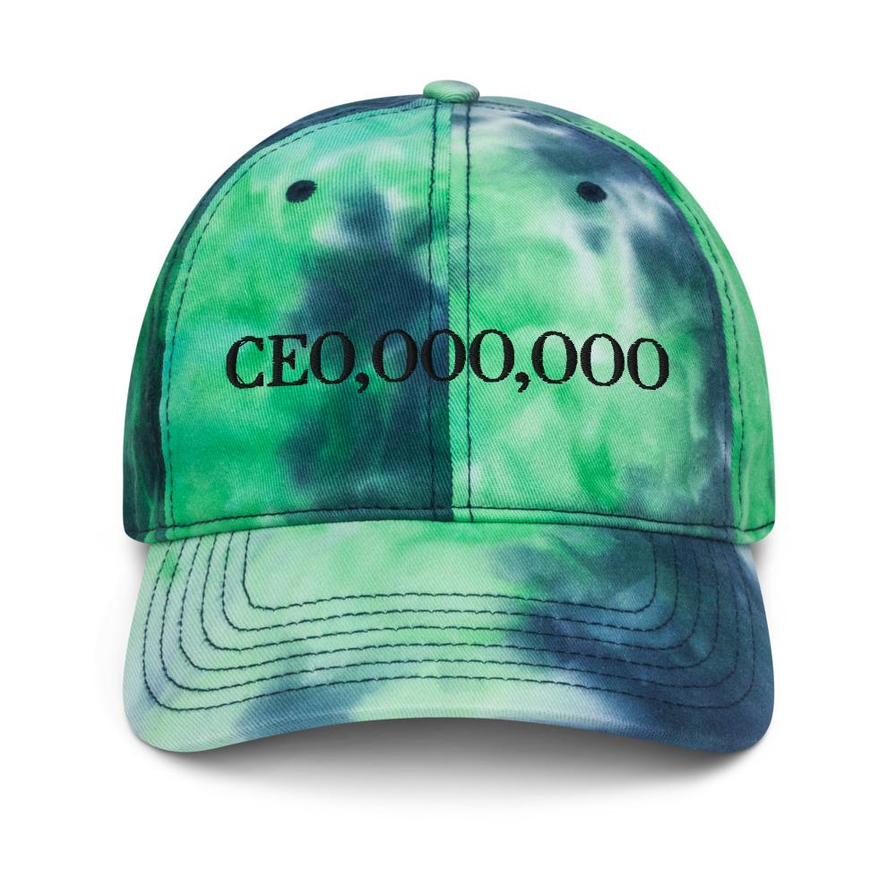 tie dye dad hat