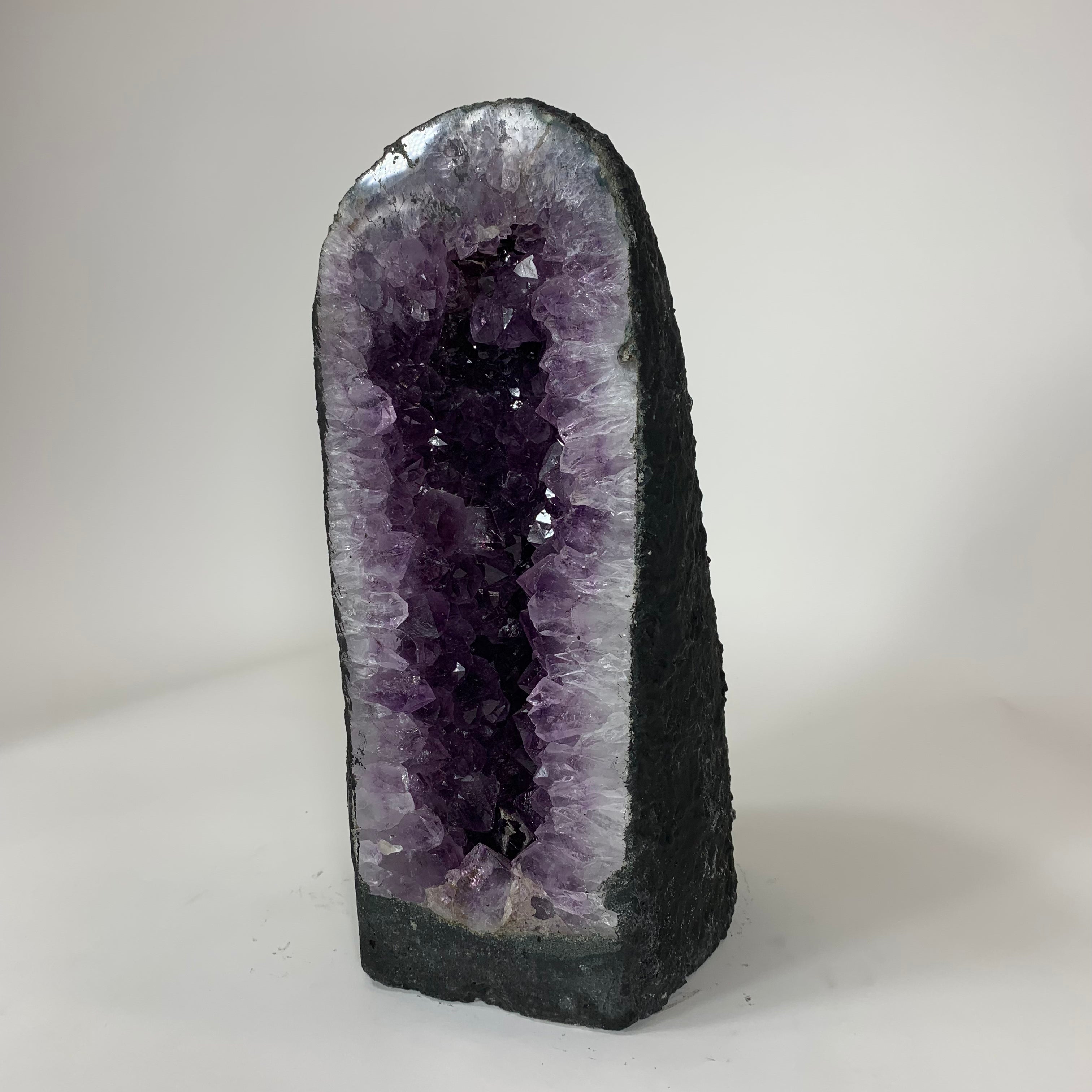 Image of A-111 Natural Brazilian Amethyst Crystal - 25lbs (OVER 1 FT TALL)