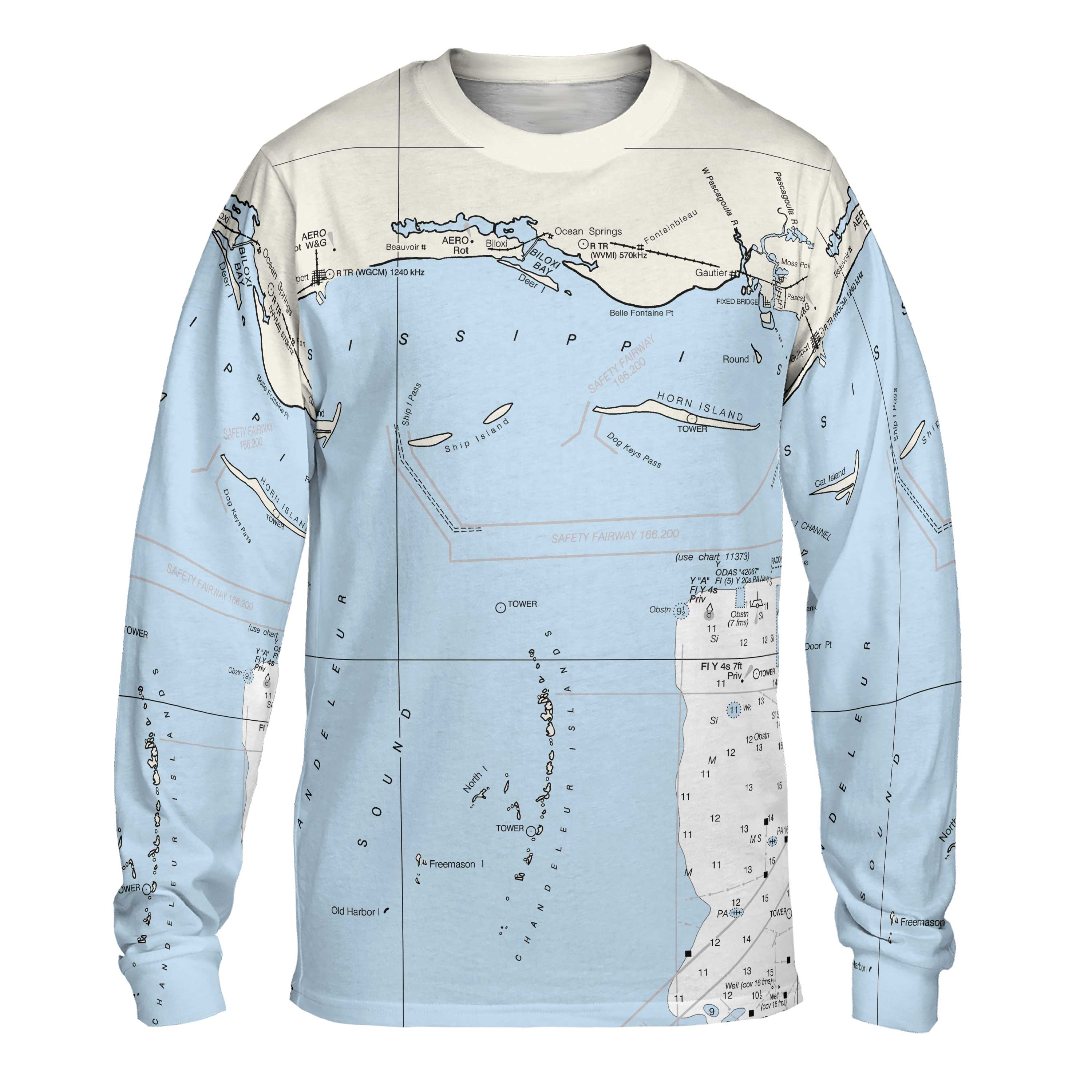 Florida Keys Long Sleeve Performance Fishing Shirt – Gulf Stream