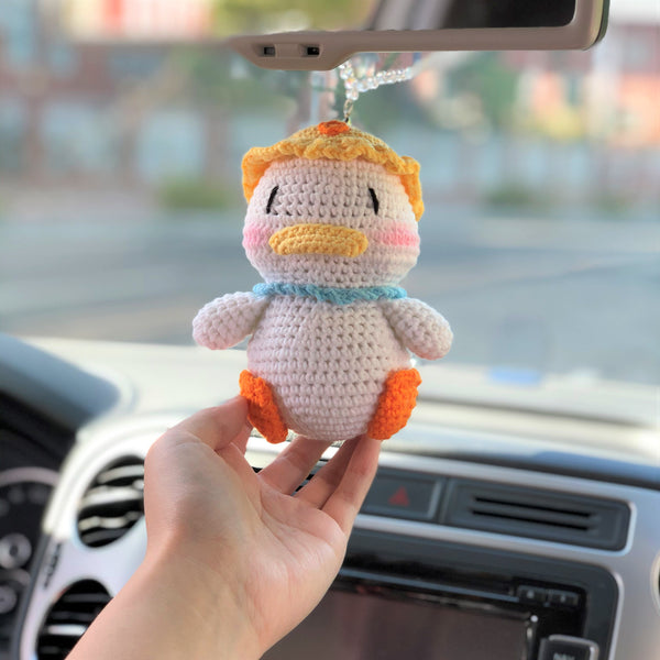 Sheep Car Accessories Cute Car Mirror Hanging Accessories 