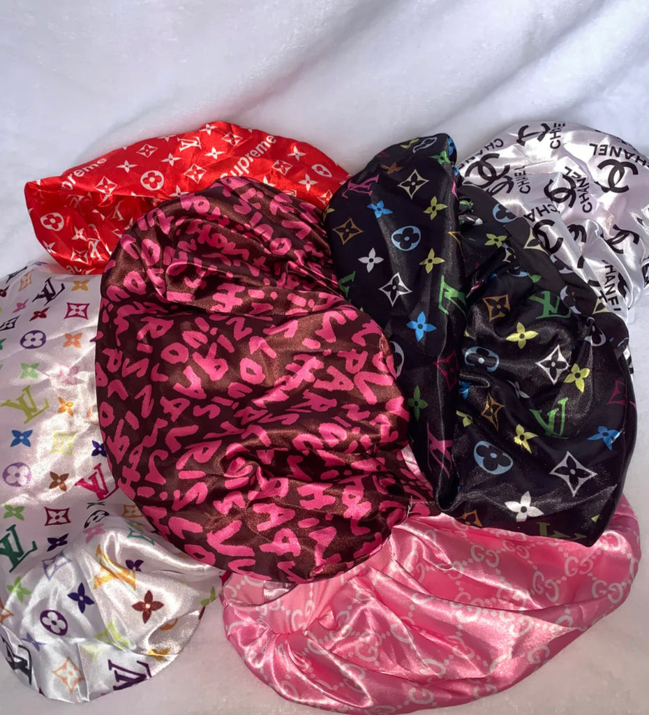 Wholesale Designer Bonnets & Durags Sets