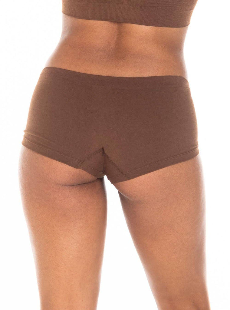 Boody Ecowear for Women's Boyleg Briefs, X-Large - Nude 2