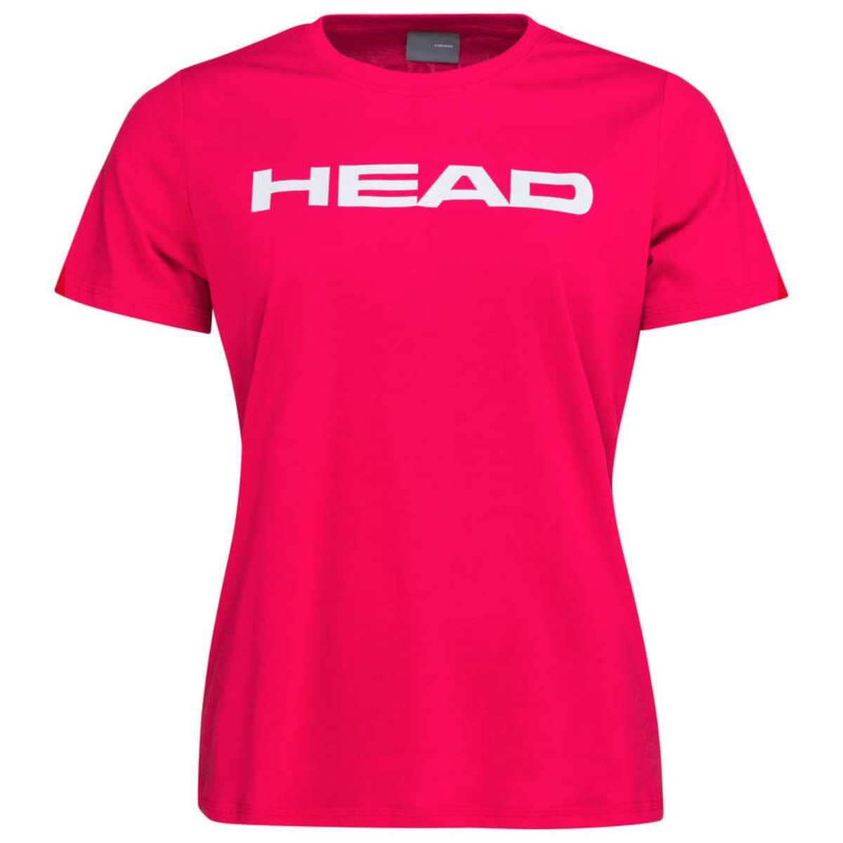 HEAD Club Basic T-Shirt Dame Lyserød