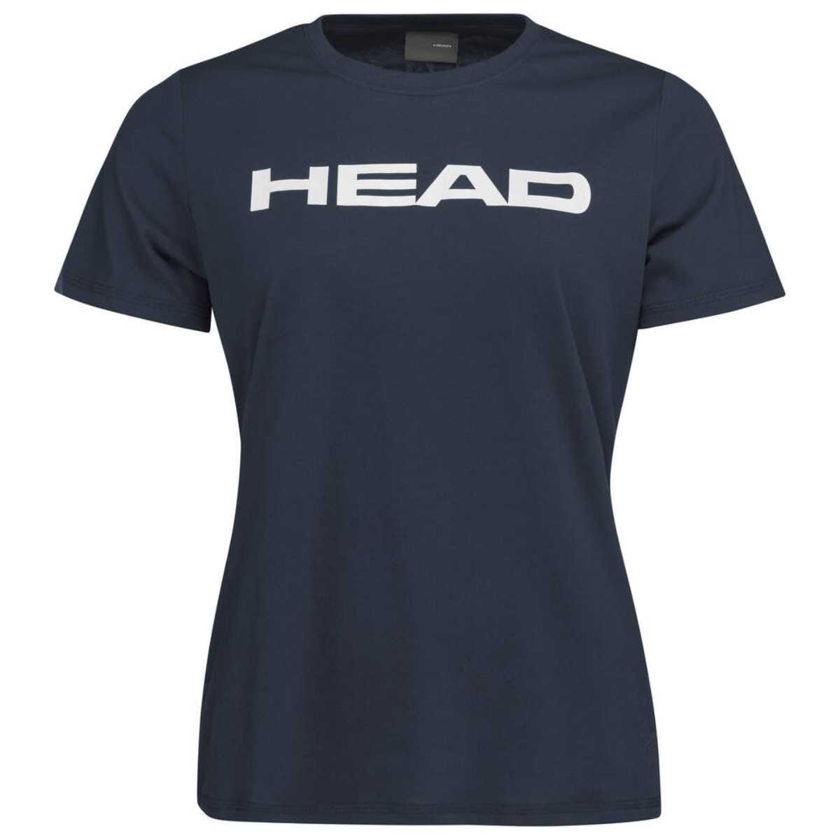 HEAD Club Basic T-Shirt Dame Navy