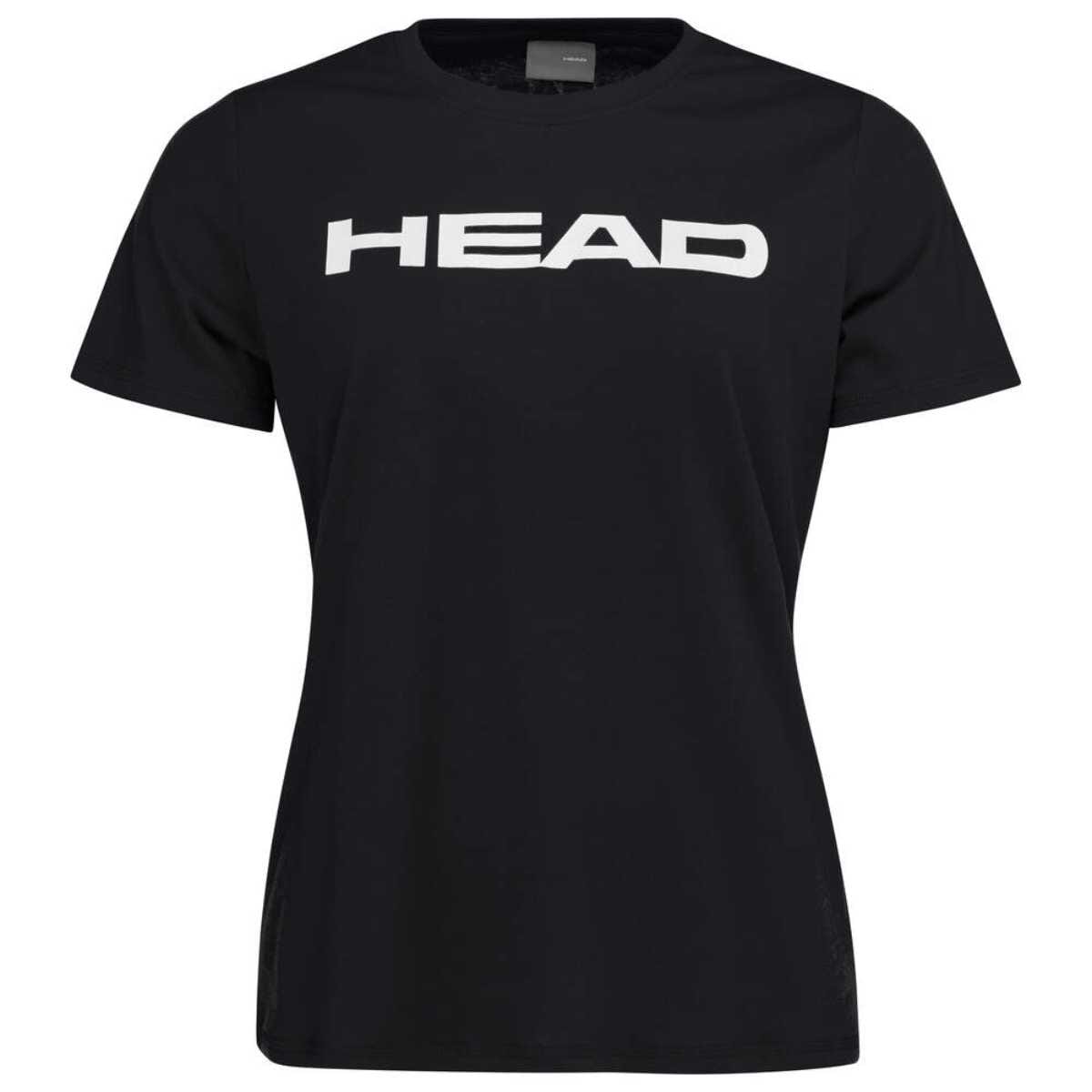 HEAD Club Basic T-Shirt Dame Sort