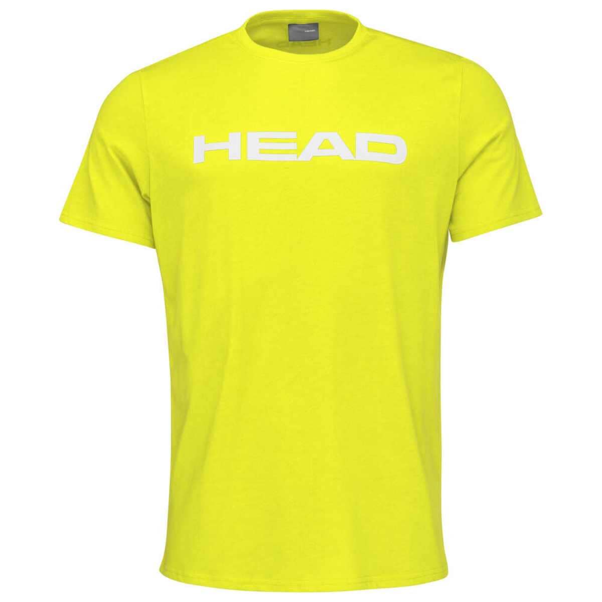 HEAD Club Basic T-Shirt Herre Gul