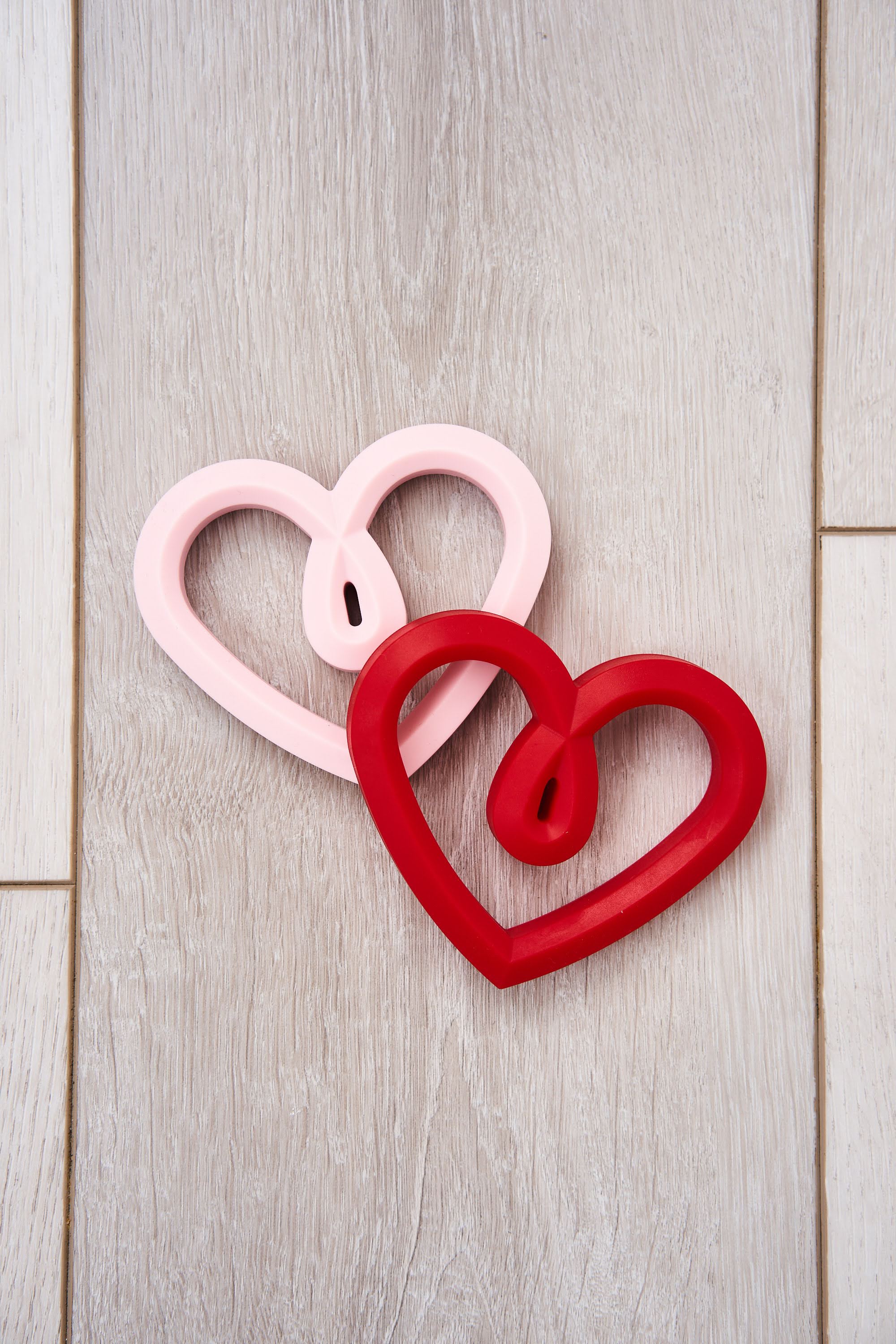 Image of Latched Mama Heart Teether  