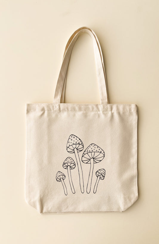 Native Poppy Logo Tote