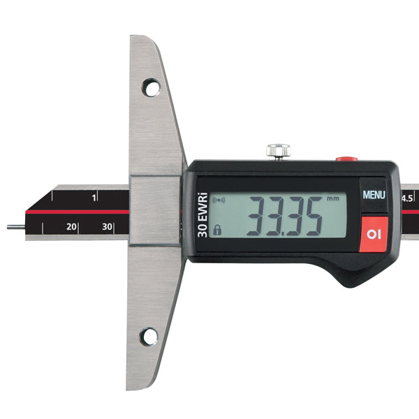 Mahr 4126754 MarCal30 EWRi Electronic Depth Gage 0-8"/200mm Range .0005"/0.01mm Resolution