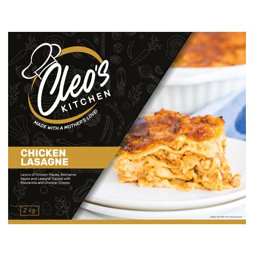 CLEO'S KITCHEN CHICKEN LASAGNE 2KG