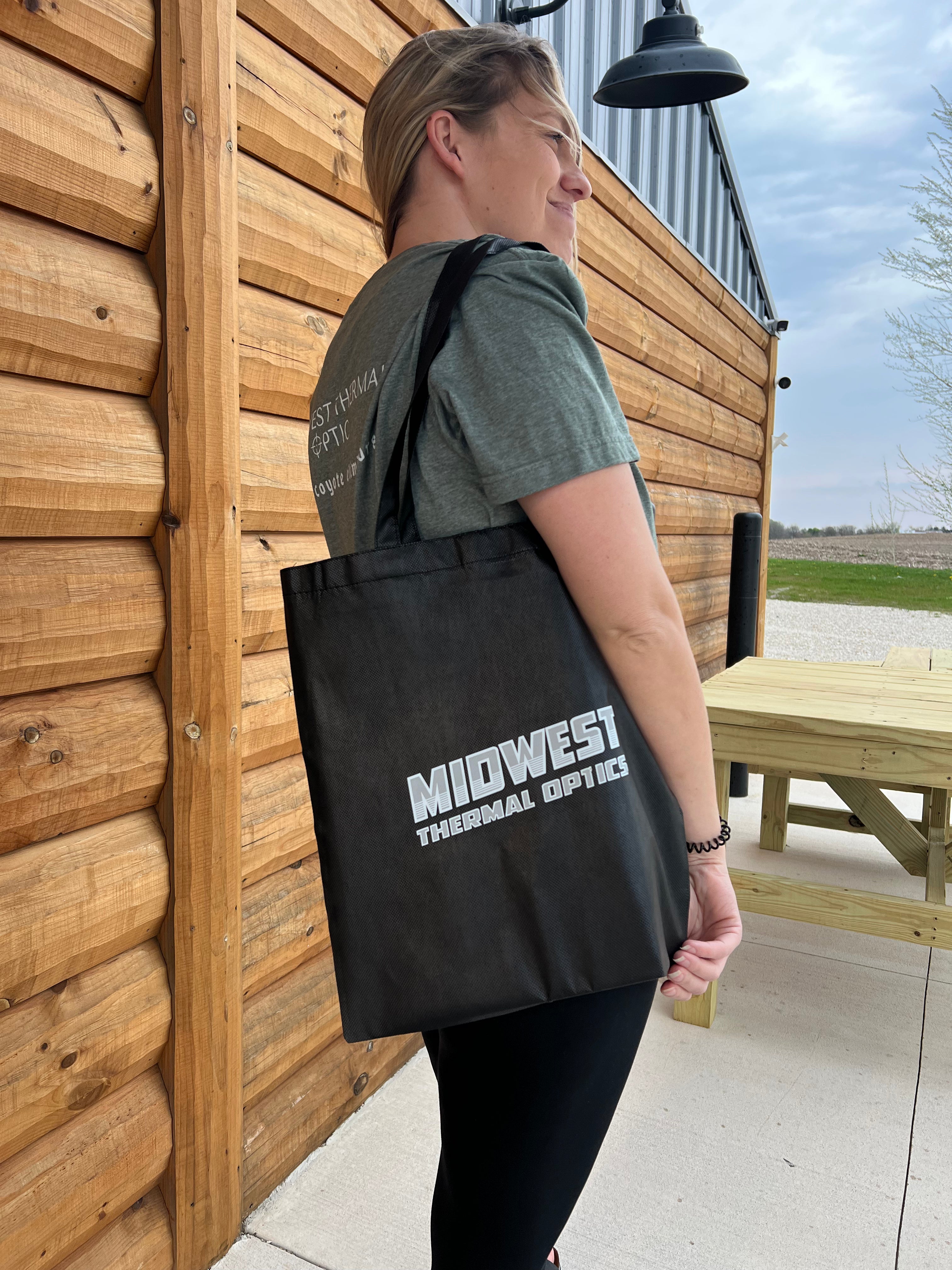 MTO Midwest Thermal Optics Shopping Bag