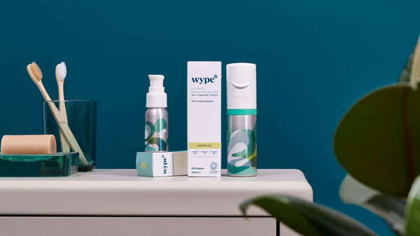 Wype product and packaging