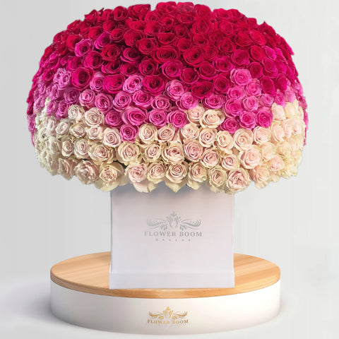 Luxury X-large Finest Real Touch Flower Arrangement in Box 