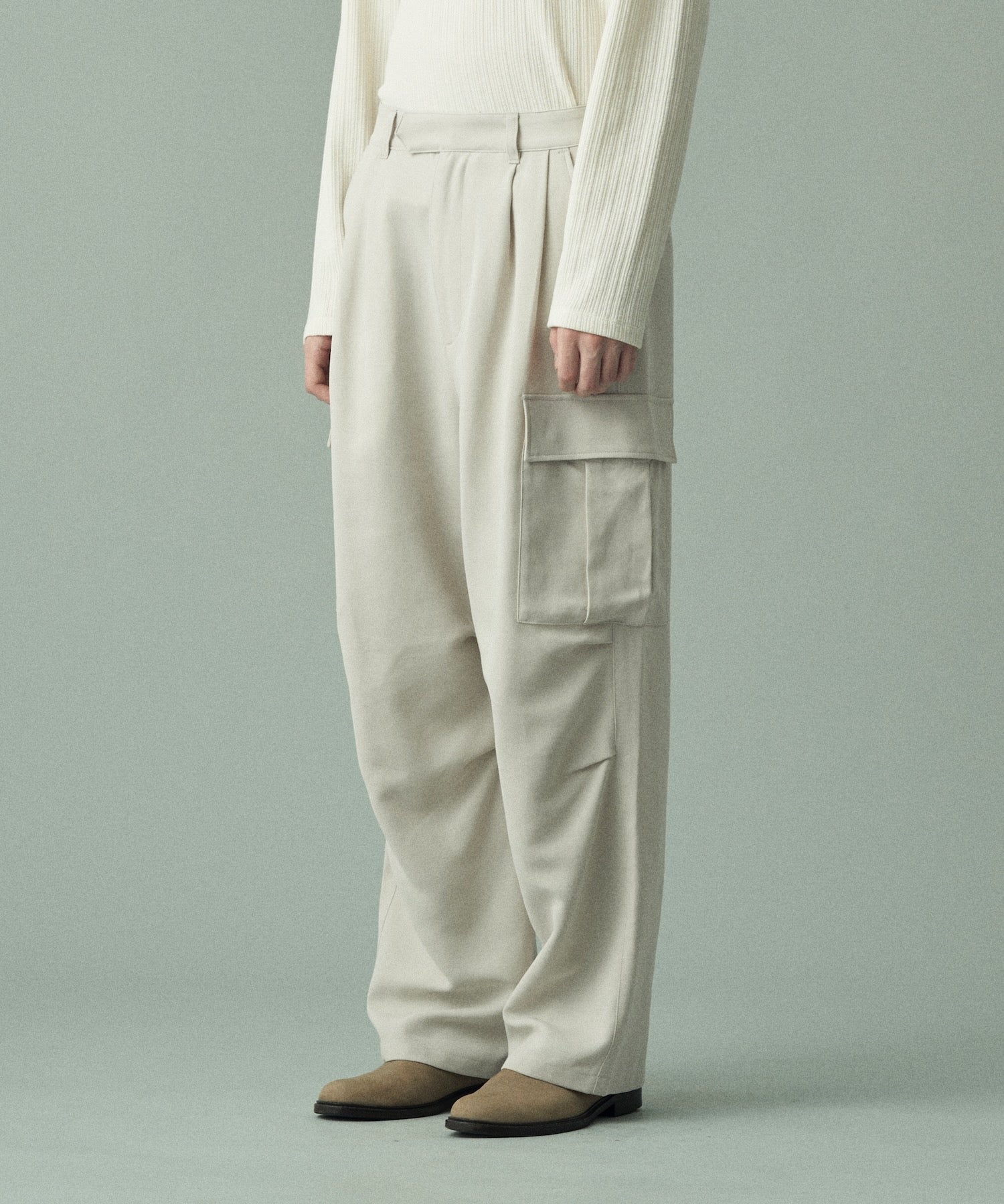 JUHA 23SS HARDTWIST COTTON CARGO PANTS - www.csharp-examples.net