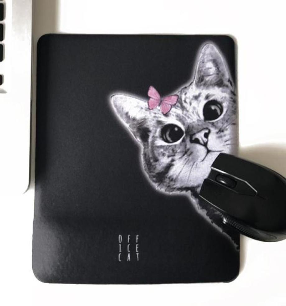 Meraklı Kedi Visco Bel Destek Yastığı Visco Oturma Minderi Mouse pad 3
