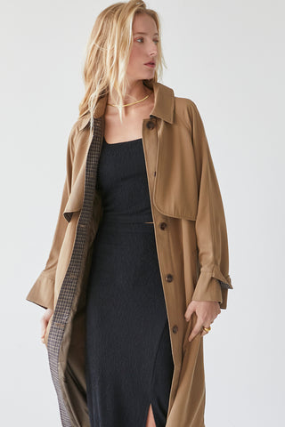 Adeline Quilted Puffer wrap coat