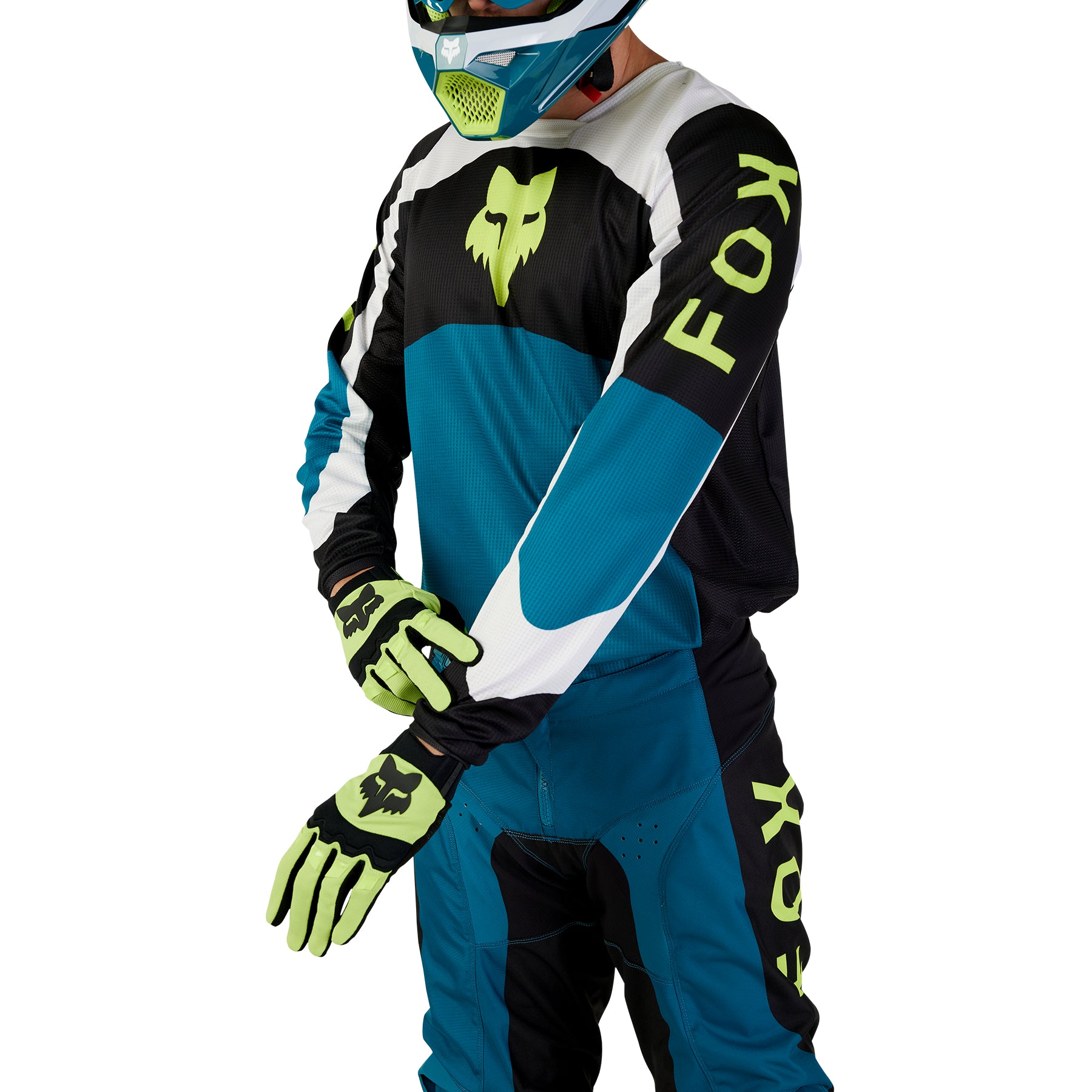 NOVA Corrida 2023 RiderFox MX 180 Cota Azul Motocross Jersey E