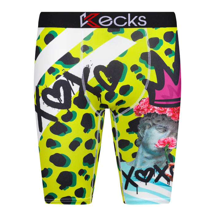 Kecks Peacock Print Boxer Shorts Underwear Boxer Shorts