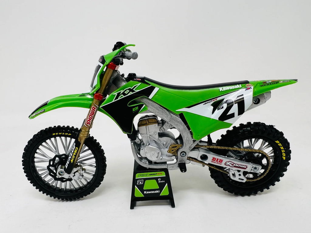 KIT ADESIVI MOTOCROSS REPLICA ELI TOMAC KAWASAKI MX AMA MONSTER 2018