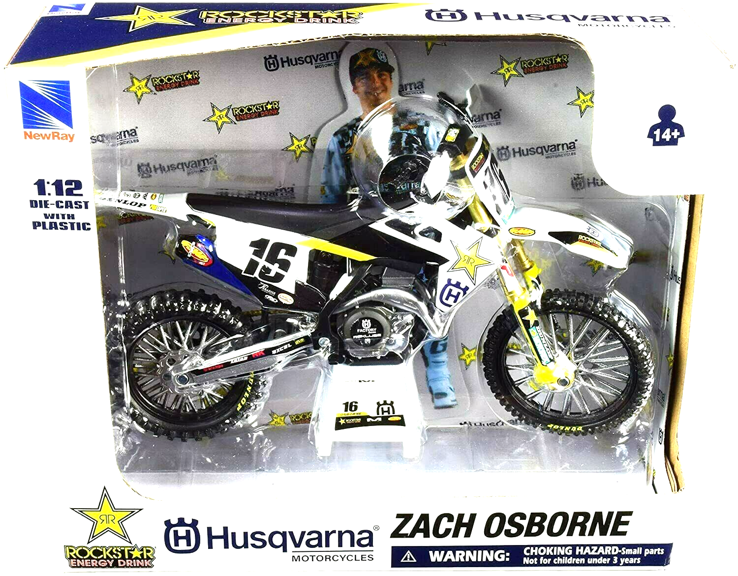 Miniature MAISTO HUSQVARNA FC 450 Modele reduit Moto idée cadeaux motard