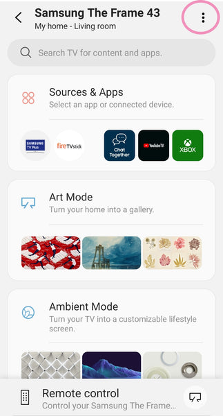 How to put art on your Samsung The Frame TV