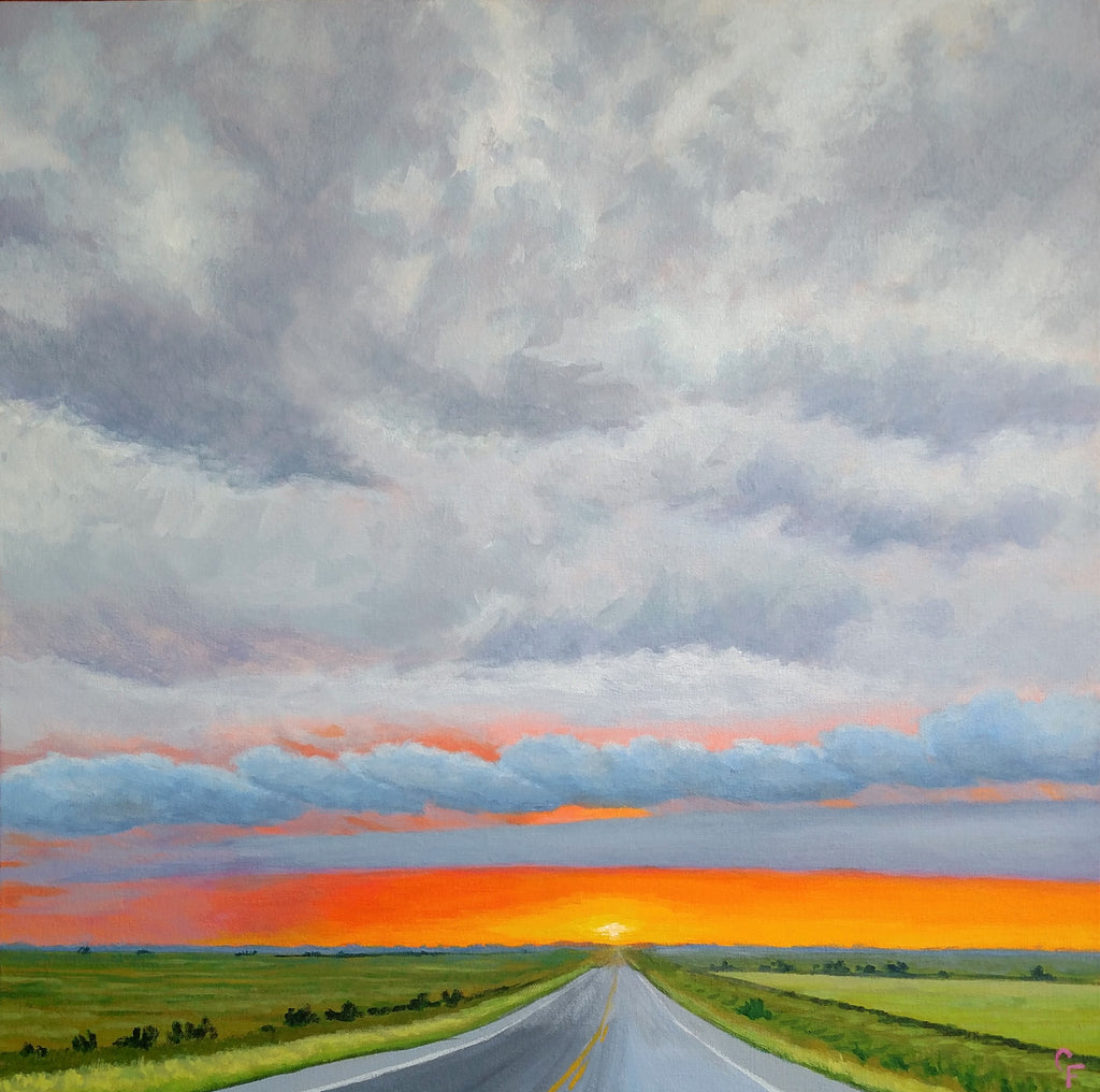 open-road-sunrise-painting-catherine-freshley