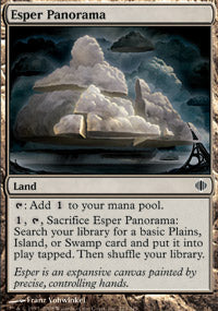 Magic: The Gathering -  Basic Land - Esper Panoram