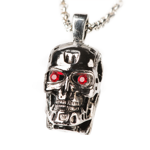 The Terminator T 800 Endoskeleton Skull Pendant Museum Of Robots